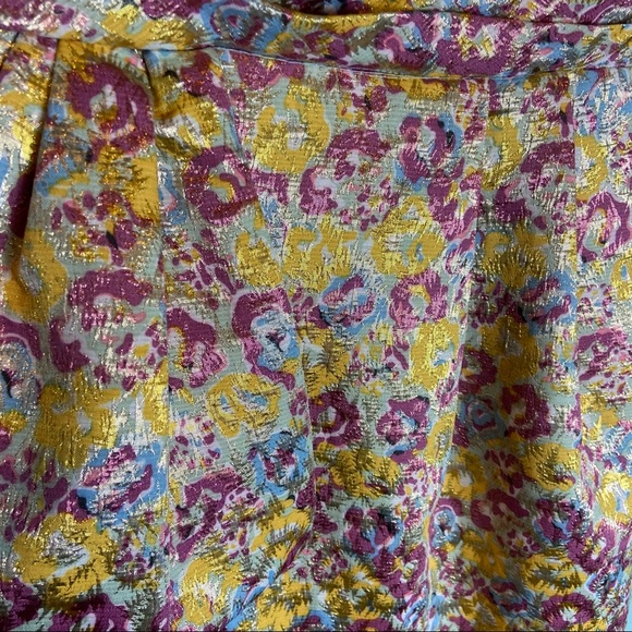 Zac Posen Target Metallic Brocade Mini Dress Nikki Hilton - Picture 7 of 8